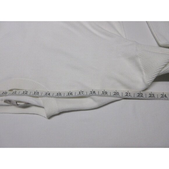 Athleta women's Highlands open back hi-lo long sleeve knit athleisure sweater XS - Picture 14 of 16